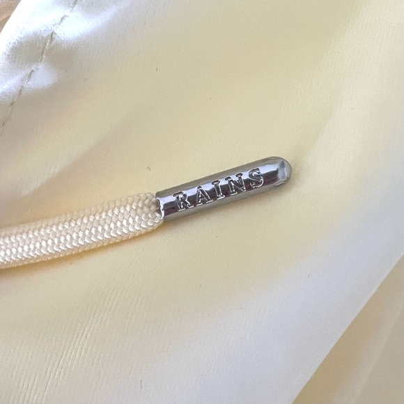 NWT Rains String Overcoat in Pearl - Picture 9 of 9